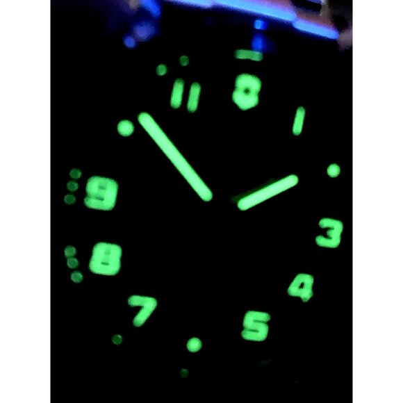 Victorinox Swiss Army Men's Watch 241652 Blue Dial Quartz Chronograph Steel 44mm - Picture 7 of 14